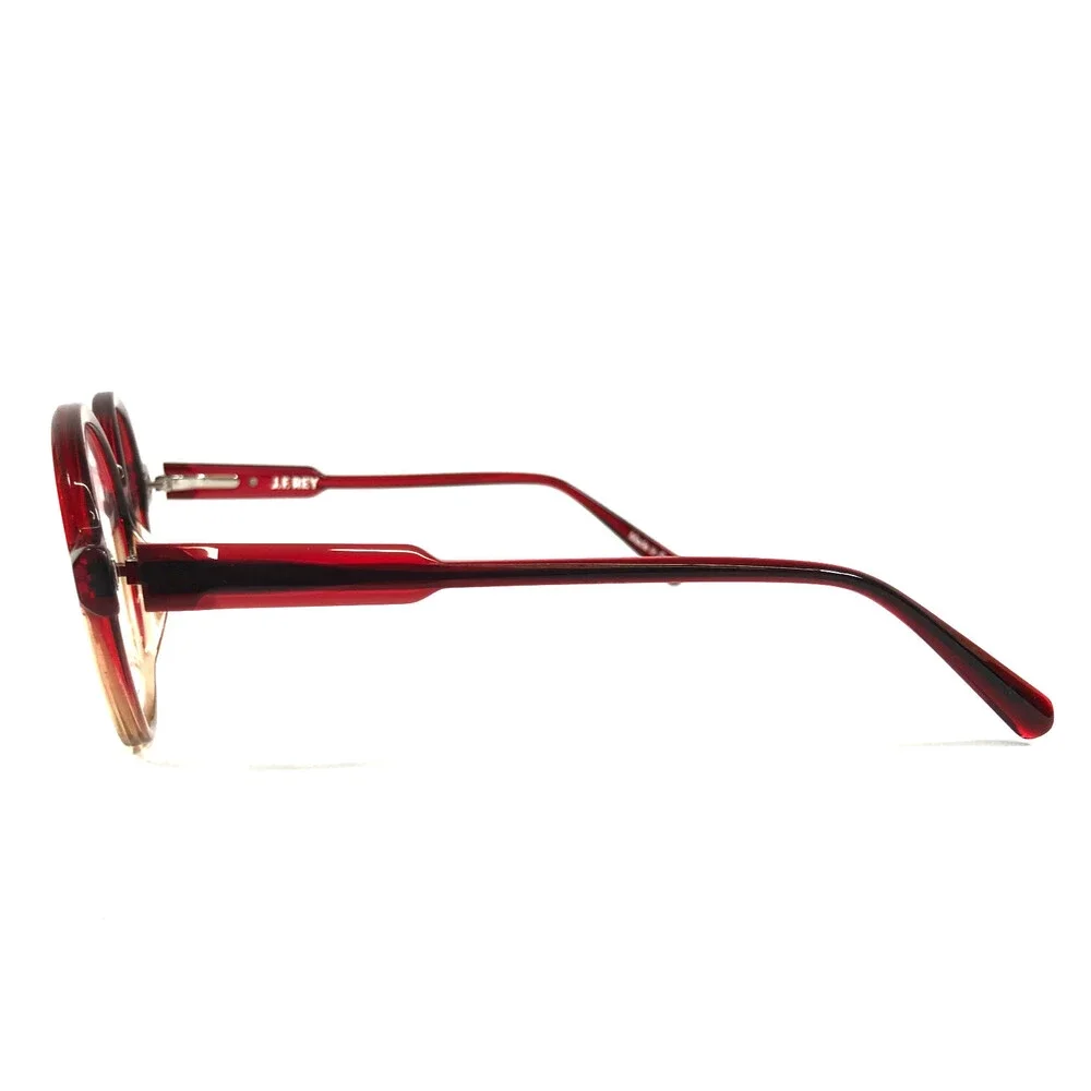 J.F. Rey Eyeglasses Frames JF1529 3960 Red Gradient Round Full Rim 54-16-143